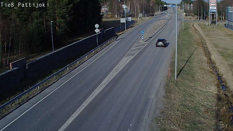 Kelikamerat Kuva Tie 8 Raahe, Pattijoki, Raahe, Pohjois-Pohjanmaa