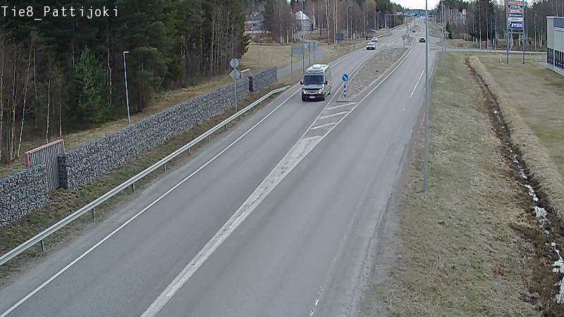 Kelikamerat Kuva Tie 8 Raahe, Pattijoki, Raahe, Pohjois-Pohjanmaa