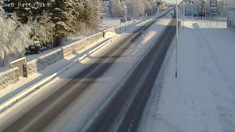 Weather Camera Image Road 8 Raahe, Pattijoki, Raahe, Pohjois-Pohjanmaa