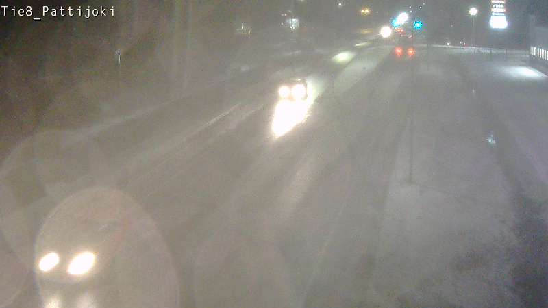 Weather Camera Image Road 8 Raahe, Pattijoki, Raahe, Pohjois-Pohjanmaa