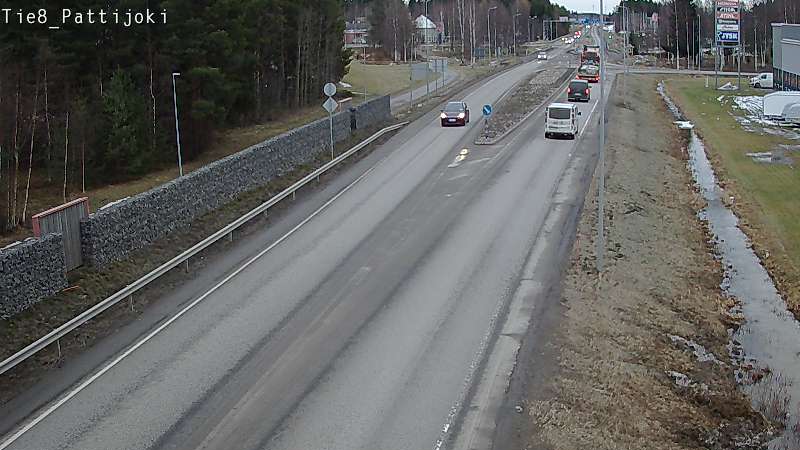 Kelikamerat Kuva Tie 8 Raahe, Pattijoki, Raahe, Pohjois-Pohjanmaa