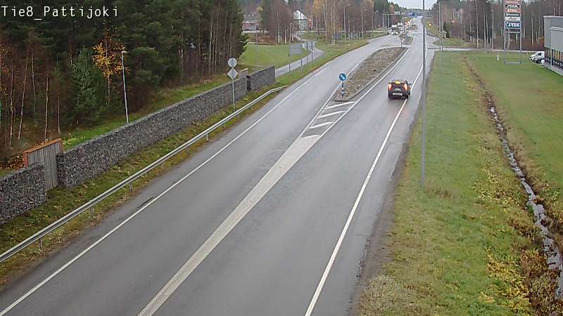 Kelikamerat Kuva Tie 8 Raahe, Pattijoki, Raahe, Pohjois-Pohjanmaa