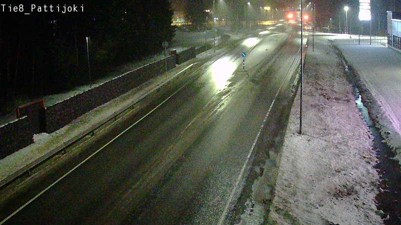 Weather Camera Image Väg 8 Raahe, Pattijoki, Raahe, Pohjois-Pohjanmaa