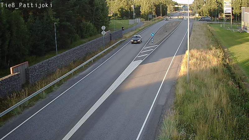 Weather Camera Image Road 8 Raahe, Pattijoki, Raahe, Pohjois-Pohjanmaa