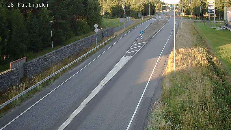 Weather Camera Image Road 8 Raahe, Pattijoki, Raahe, Pohjois-Pohjanmaa