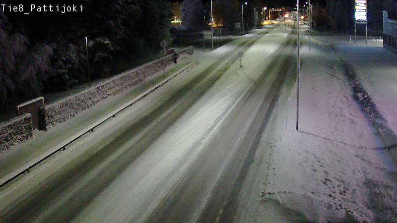 Weather Camera Image Road 8 Raahe, Pattijoki, Raahe, Pohjois-Pohjanmaa