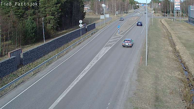 Kelikamerat Kuva Tie 8 Raahe, Pattijoki, Raahe, Pohjois-Pohjanmaa