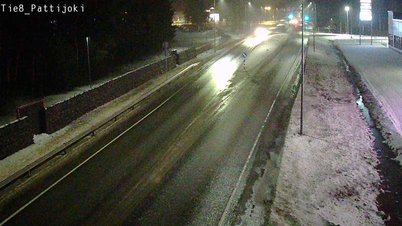 Weather Camera Image Väg 8 Raahe, Pattijoki, Raahe, Pohjois-Pohjanmaa
