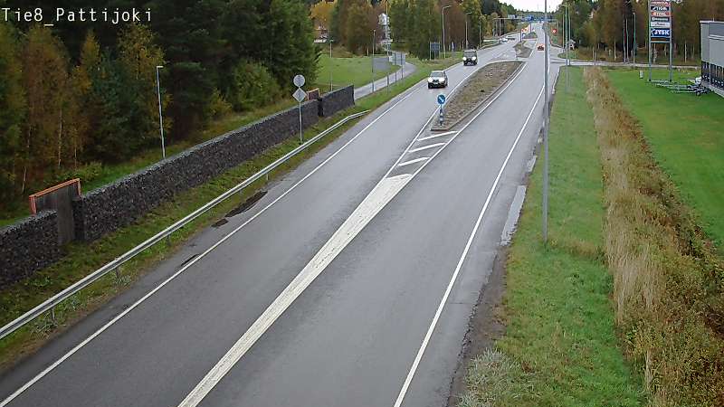 Kelikamerat Kuva Tie 8 Raahe, Pattijoki, Raahe, Pohjois-Pohjanmaa