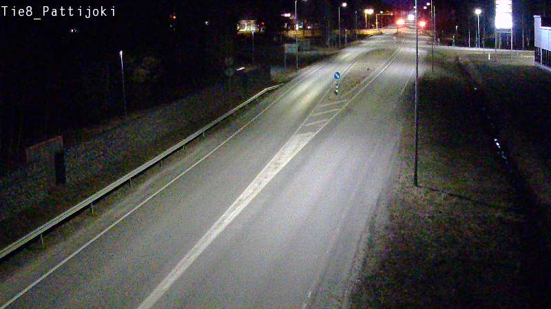 Weather Camera Image Väg 8 Raahe, Pattijoki, Raahe, Pohjois-Pohjanmaa