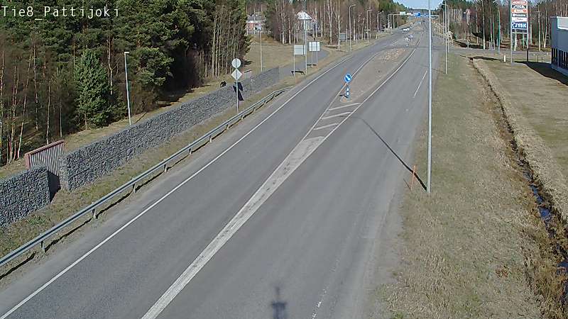 Kelikamerat Kuva Tie 8 Raahe, Pattijoki, Raahe, Pohjois-Pohjanmaa
