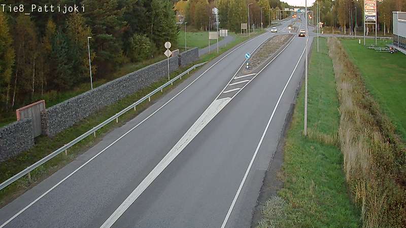Kelikamerat Kuva Tie 8 Raahe, Pattijoki, Raahe, Pohjois-Pohjanmaa