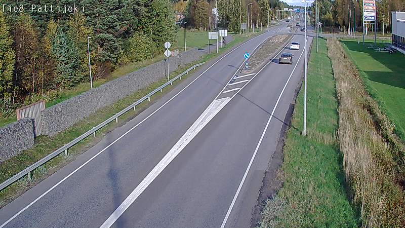 Kelikamerat Kuva Tie 8 Raahe, Pattijoki, Raahe, Pohjois-Pohjanmaa