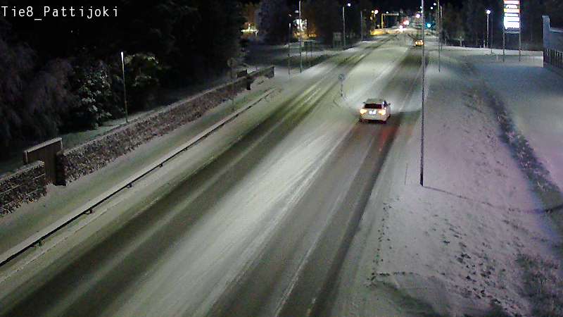 Weather Camera Image Road 8 Raahe, Pattijoki, Raahe, Pohjois-Pohjanmaa