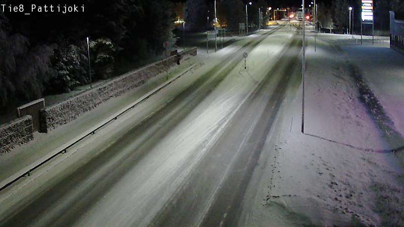 Weather Camera Image Road 8 Raahe, Pattijoki, Raahe, Pohjois-Pohjanmaa