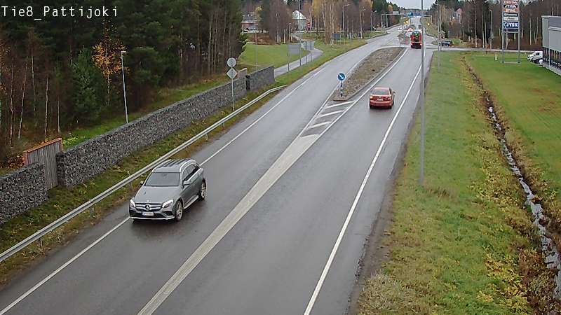Kelikamerat Kuva Tie 8 Raahe, Pattijoki, Raahe, Pohjois-Pohjanmaa
