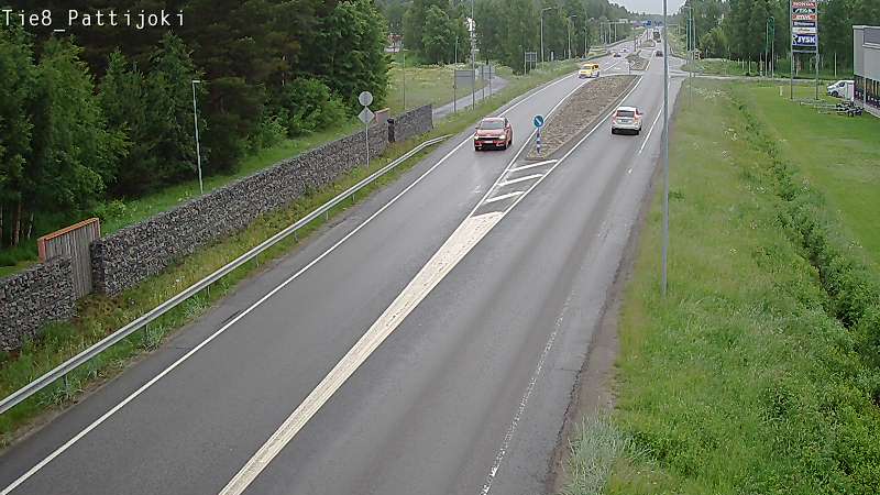Kelikamerat Kuva Tie 8 Raahe, Pattijoki, Raahe, Pohjois-Pohjanmaa