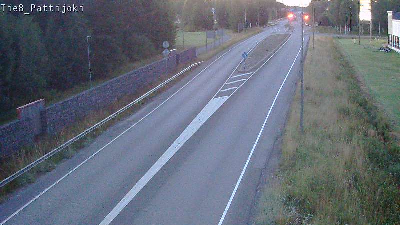 Weather Camera Image Road 8 Raahe, Pattijoki, Raahe, Pohjois-Pohjanmaa