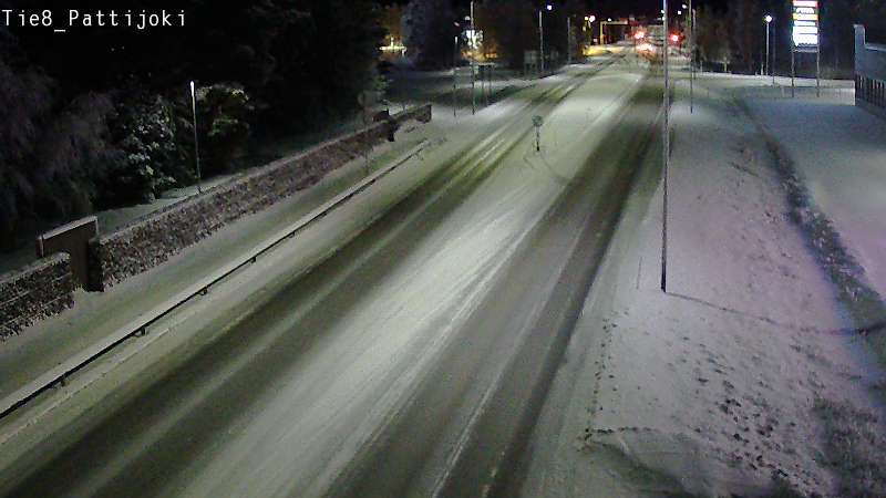 Weather Camera Image Road 8 Raahe, Pattijoki, Raahe, Pohjois-Pohjanmaa