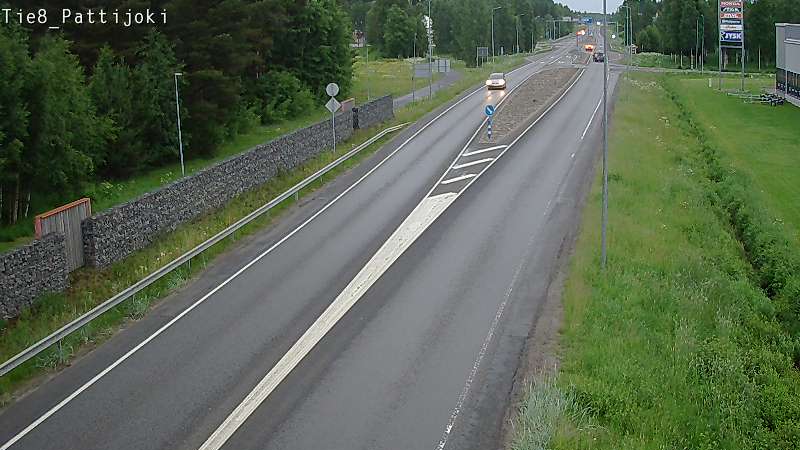 Kelikamerat Kuva Tie 8 Raahe, Pattijoki, Raahe, Pohjois-Pohjanmaa