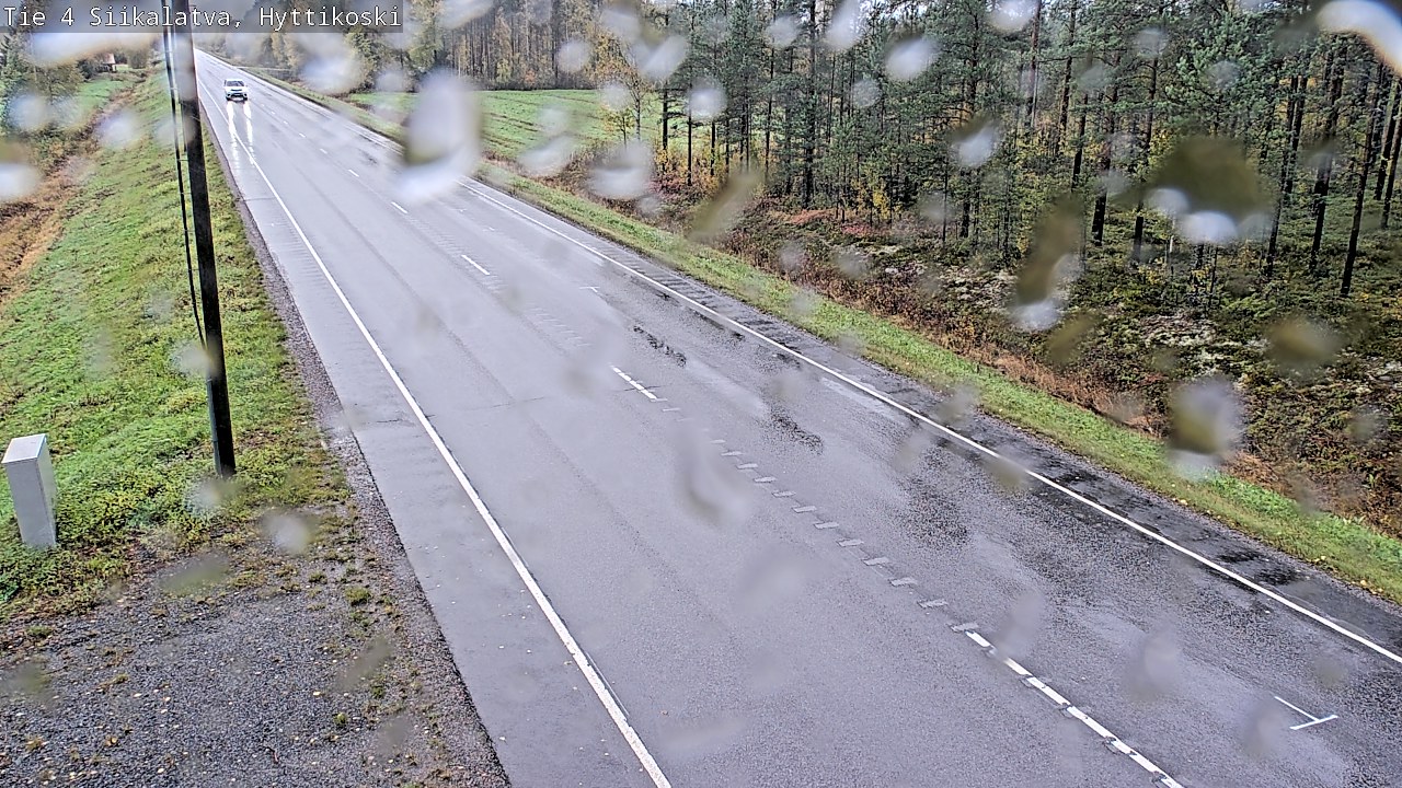 Weather Camera Image Road 4 Siikalatva, Hyttikoski, Siikalatva, Pohjois-Pohjanmaa