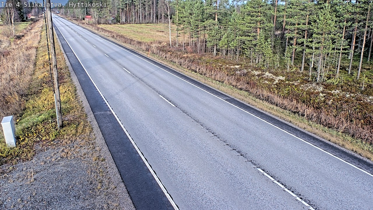 Kelikamerat Kuva Tie 4 Siikalatva, Hyttikoski, Siikalatva, Pohjois-Pohjanmaa