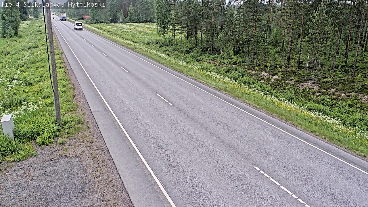 Kelikamerat Kuva Tie 4 Siikalatva, Hyttikoski, Siikalatva, Pohjois-Pohjanmaa