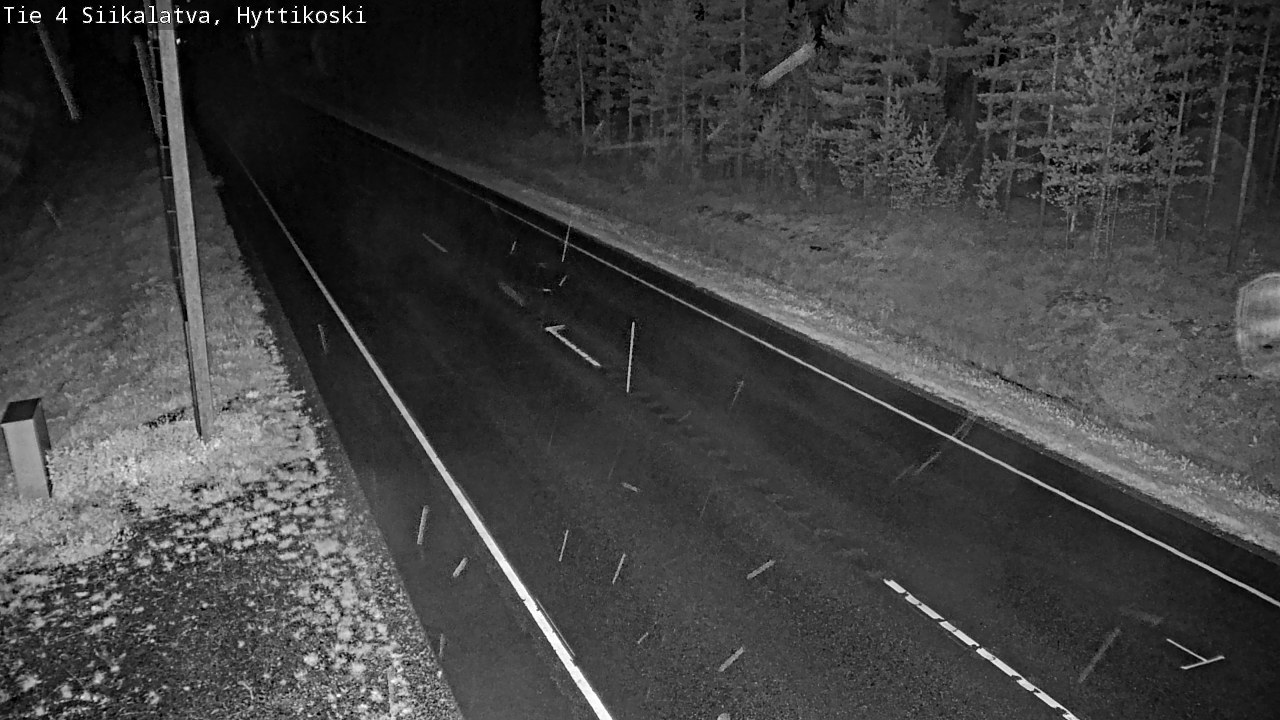 Weather Camera Image Road 4 Siikalatva, Hyttikoski, Siikalatva, Pohjois-Pohjanmaa