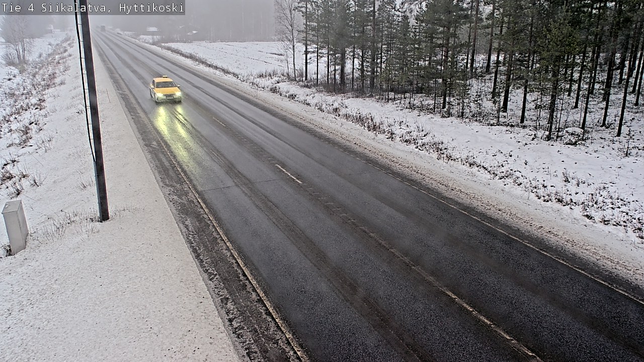 Weather Camera Image Road 4 Siikalatva, Hyttikoski, Siikalatva, Pohjois-Pohjanmaa