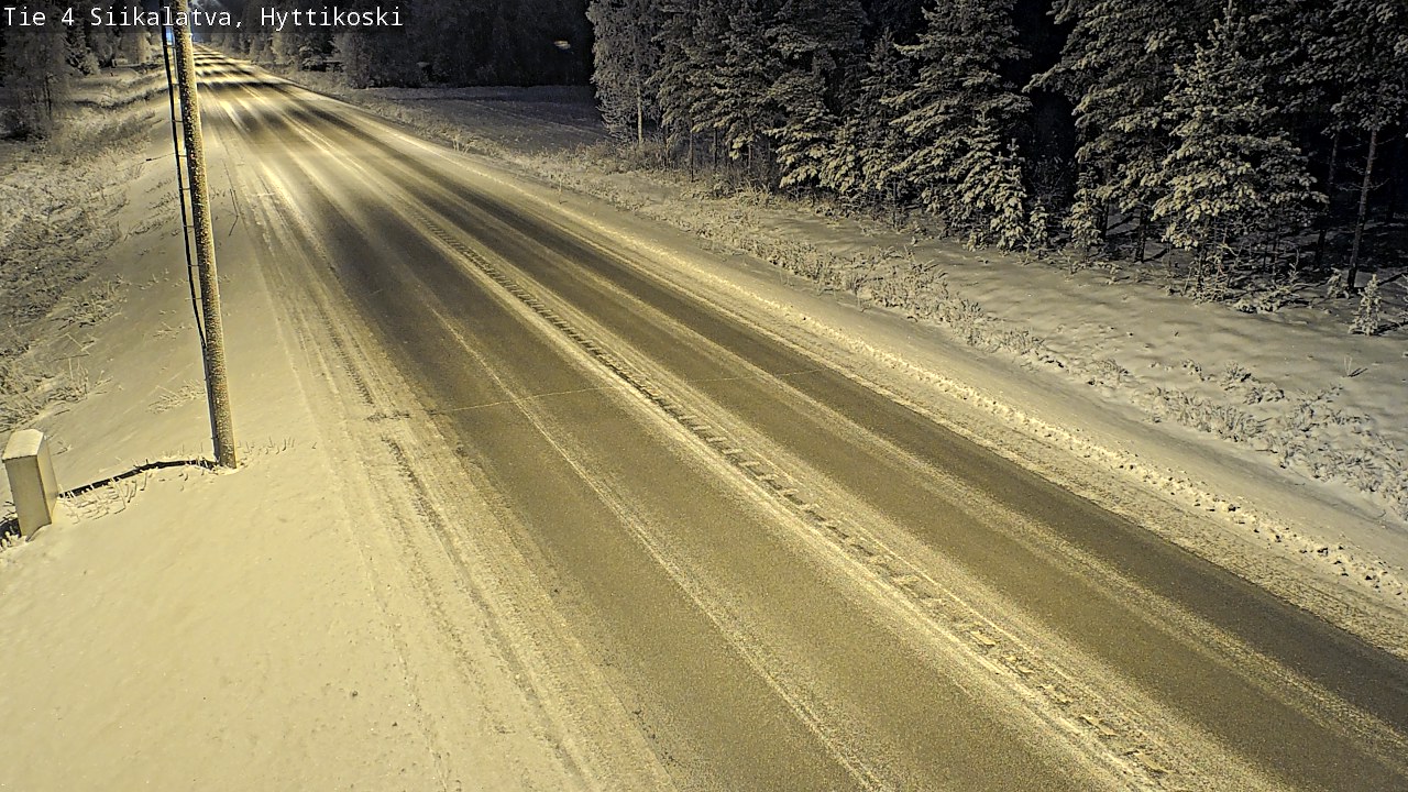 Weather Camera Image Road 4 Siikalatva, Hyttikoski, Siikalatva, Pohjois-Pohjanmaa
