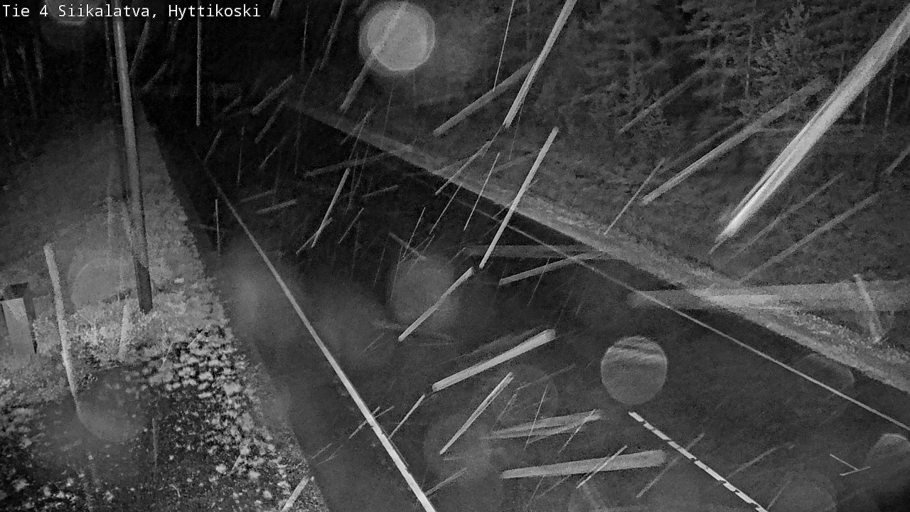 Weather Camera Image Road 4 Siikalatva, Hyttikoski, Siikalatva, Pohjois-Pohjanmaa