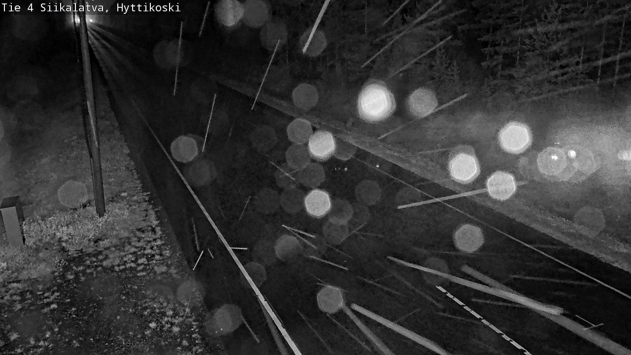 Weather Camera Image Road 4 Siikalatva, Hyttikoski, Siikalatva, Pohjois-Pohjanmaa