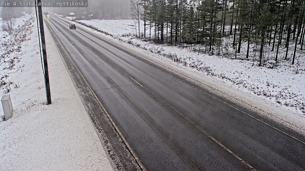 Weather Camera Image Road 4 Siikalatva, Hyttikoski, Siikalatva, Pohjois-Pohjanmaa