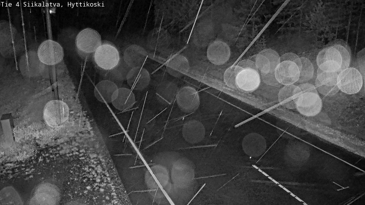 Weather Camera Image Road 4 Siikalatva, Hyttikoski, Siikalatva, Pohjois-Pohjanmaa