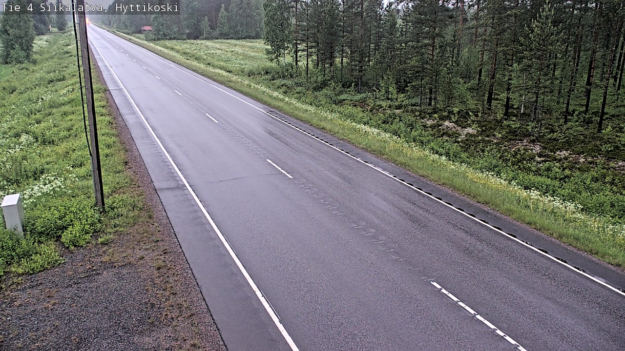 Kelikamerat Kuva Tie 4 Siikalatva, Hyttikoski, Siikalatva, Pohjois-Pohjanmaa