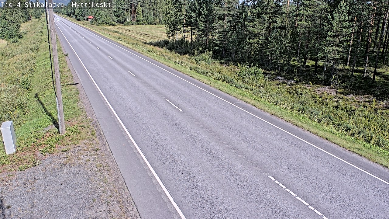 Kelikamerat Kuva Tie 4 Siikalatva, Hyttikoski, Siikalatva, Pohjois-Pohjanmaa