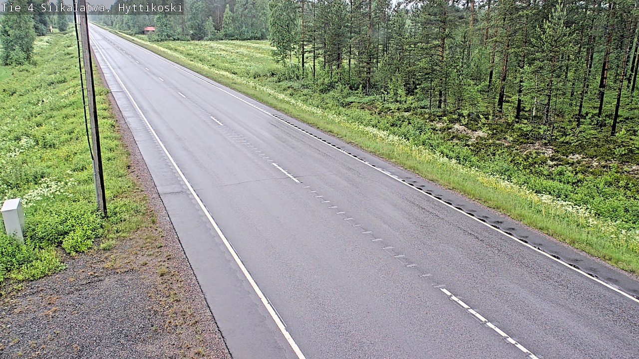 Kelikamerat Kuva Tie 4 Siikalatva, Hyttikoski, Siikalatva, Pohjois-Pohjanmaa