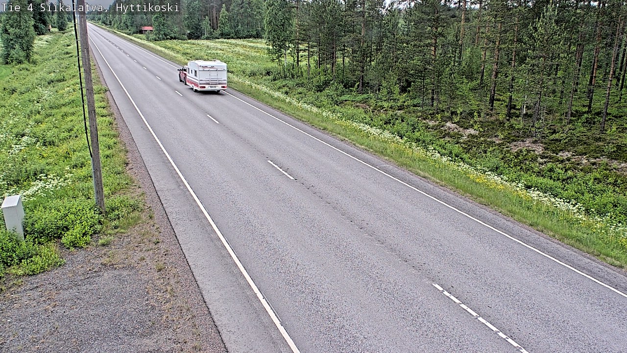 Kelikamerat Kuva Tie 4 Siikalatva, Hyttikoski, Siikalatva, Pohjois-Pohjanmaa