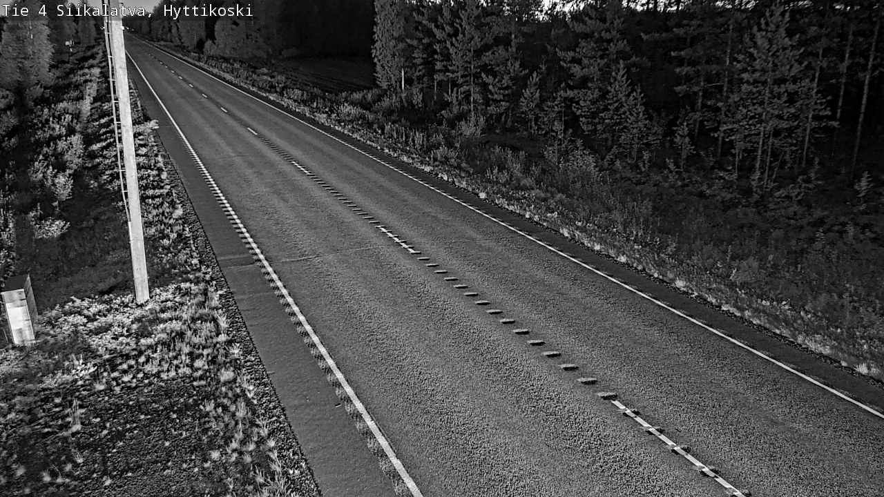 Weather Camera Image Road 4 Siikalatva, Hyttikoski, Siikalatva, Pohjois-Pohjanmaa