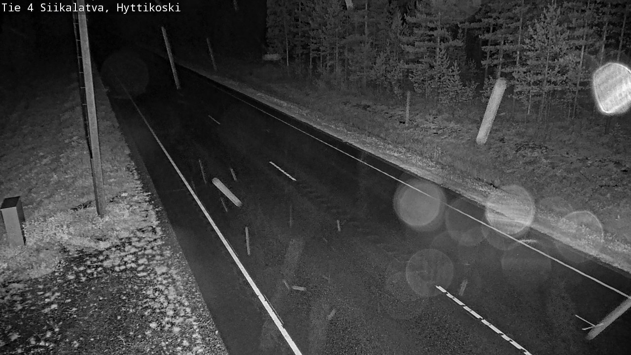 Weather Camera Image Road 4 Siikalatva, Hyttikoski, Siikalatva, Pohjois-Pohjanmaa