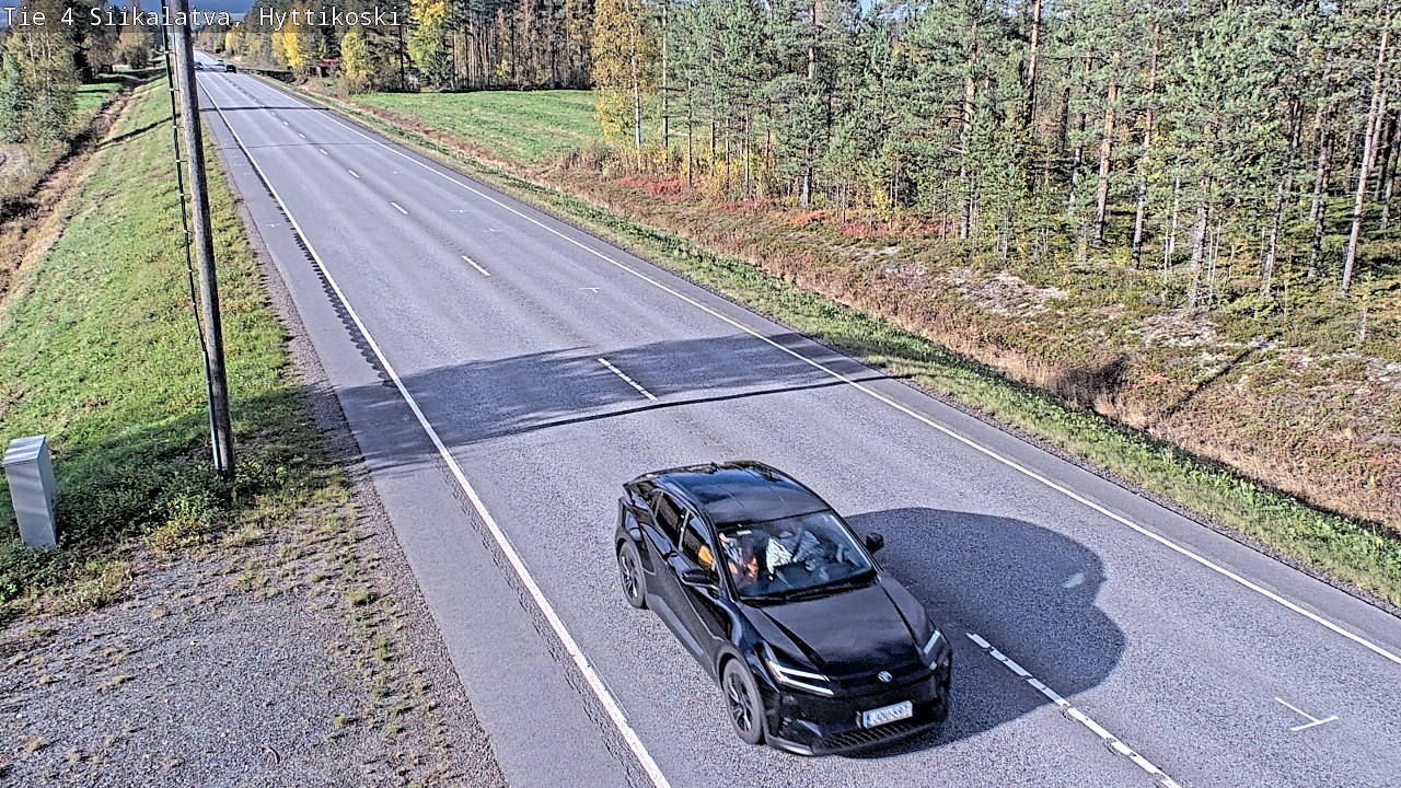 Weather Camera Image Road 4 Siikalatva, Hyttikoski, Siikalatva, Pohjois-Pohjanmaa