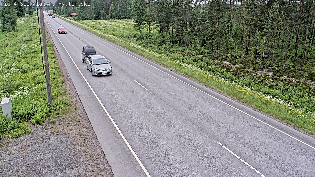 Kelikamerat Kuva Tie 4 Siikalatva, Hyttikoski, Siikalatva, Pohjois-Pohjanmaa