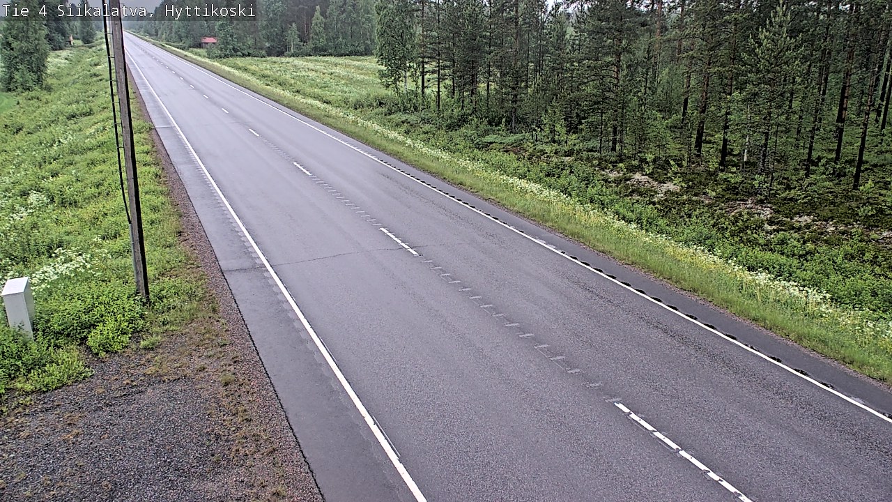 Kelikamerat Kuva Tie 4 Siikalatva, Hyttikoski, Siikalatva, Pohjois-Pohjanmaa