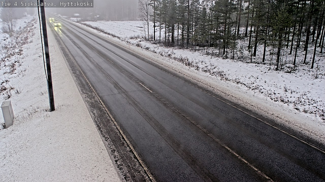Weather Camera Image Road 4 Siikalatva, Hyttikoski, Siikalatva, Pohjois-Pohjanmaa