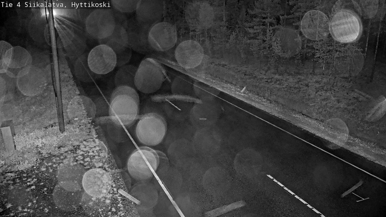 Weather Camera Image Road 4 Siikalatva, Hyttikoski, Siikalatva, Pohjois-Pohjanmaa