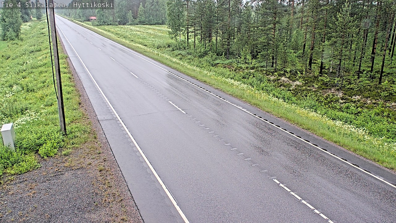 Kelikamerat Kuva Tie 4 Siikalatva, Hyttikoski, Siikalatva, Pohjois-Pohjanmaa