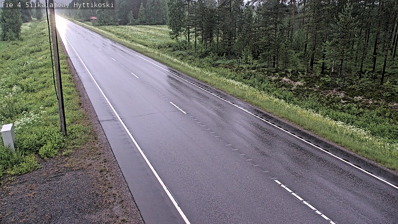 Kelikamerat Kuva Tie 4 Siikalatva, Hyttikoski, Siikalatva, Pohjois-Pohjanmaa