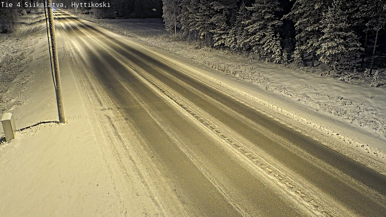 Weather Camera Image Road 4 Siikalatva, Hyttikoski, Siikalatva, Pohjois-Pohjanmaa