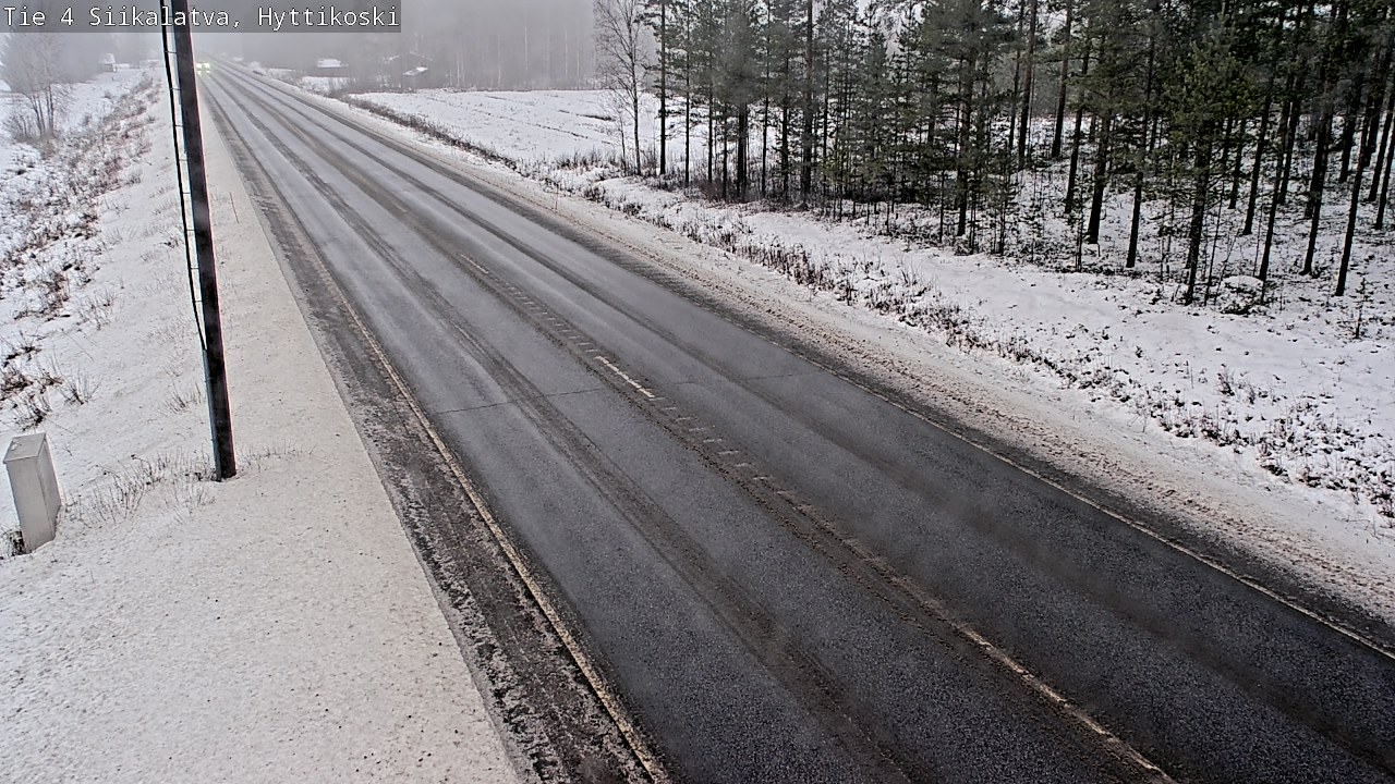 Weather Camera Image Road 4 Siikalatva, Hyttikoski, Siikalatva, Pohjois-Pohjanmaa