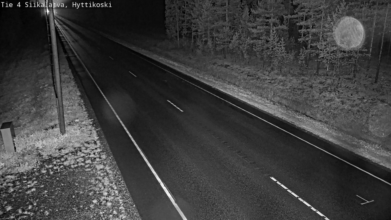 Weather Camera Image Road 4 Siikalatva, Hyttikoski, Siikalatva, Pohjois-Pohjanmaa